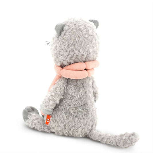 Buddy, die Katze, Plüschtier mit Würstchen, 25 cm