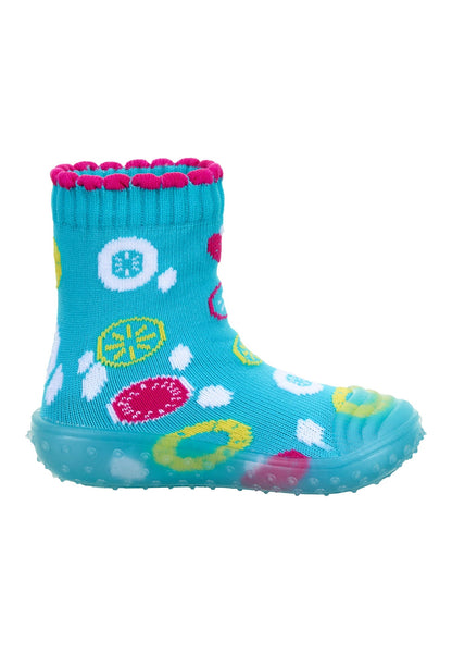 Chaussettes aventure Fruits - turquoise – vue 2