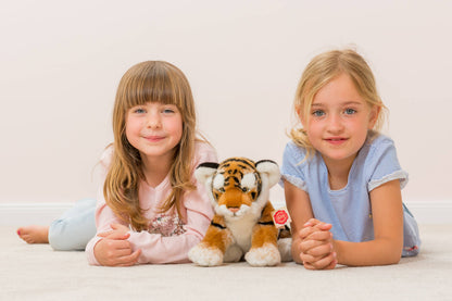 Plüschtier „Sitzender Tiger“
