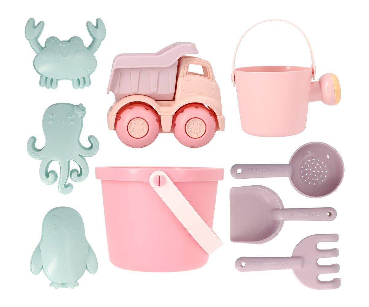Gloss Bucket Beach Toy Set