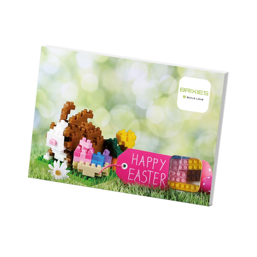 Carte postale BRIXIES Lapin de Pâques