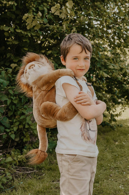 Kinder-Plüschrucksack Löwe