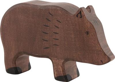 Holztiger Animaux du bois: SANGLIER 12x3x7cm, bois