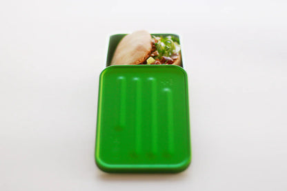 Lunchbox Metall Essensbox Grün