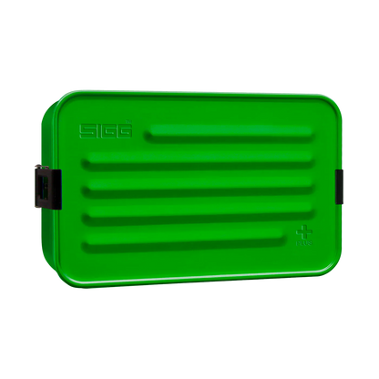 Lunchbox Metall Essensbox Grün