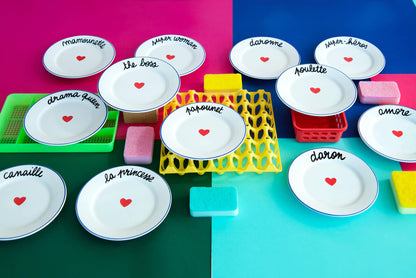 THE FAMILY HAS A BLAST Plate - Drama Queen