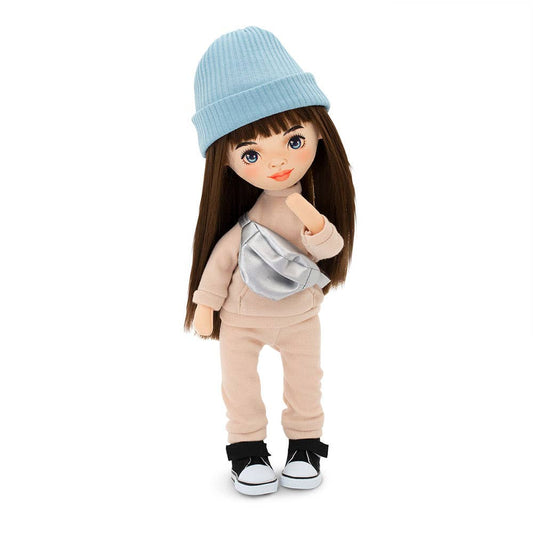 Sophie-Puppe mit beigem Outfit – 32 cm