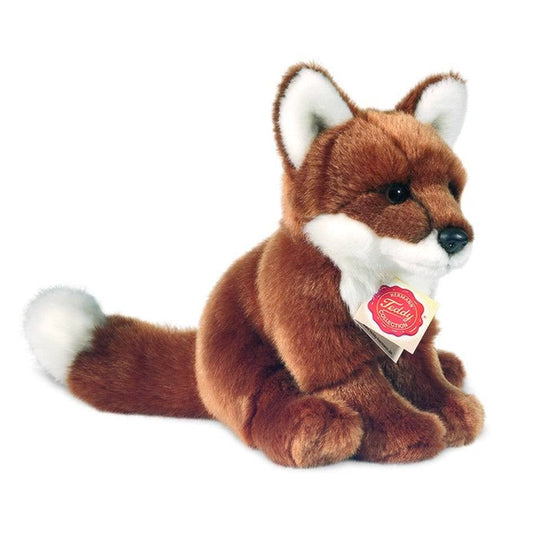 Sitzender roter Fuchs Plüschtier