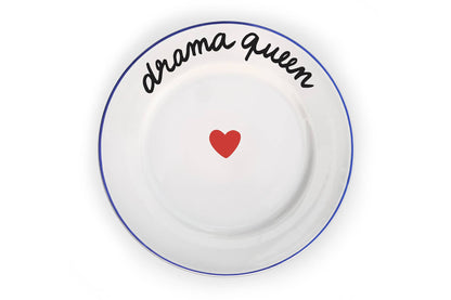 THE FAMILY HAS A BLAST Plate - Drama Queen