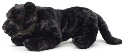 Peluche panthère noire couchée Uni Toys