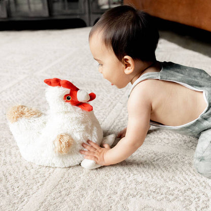 Bouillotte Peluche Warmies Poule