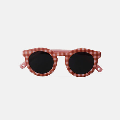 Lunettes de soleil Bébé Hop'Pop – CAT 4 – Vichy Rose
