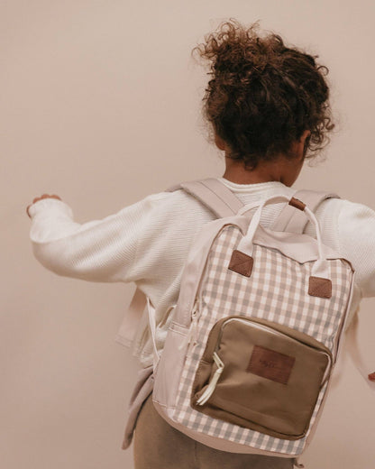 Kids' Backpack - Gingham