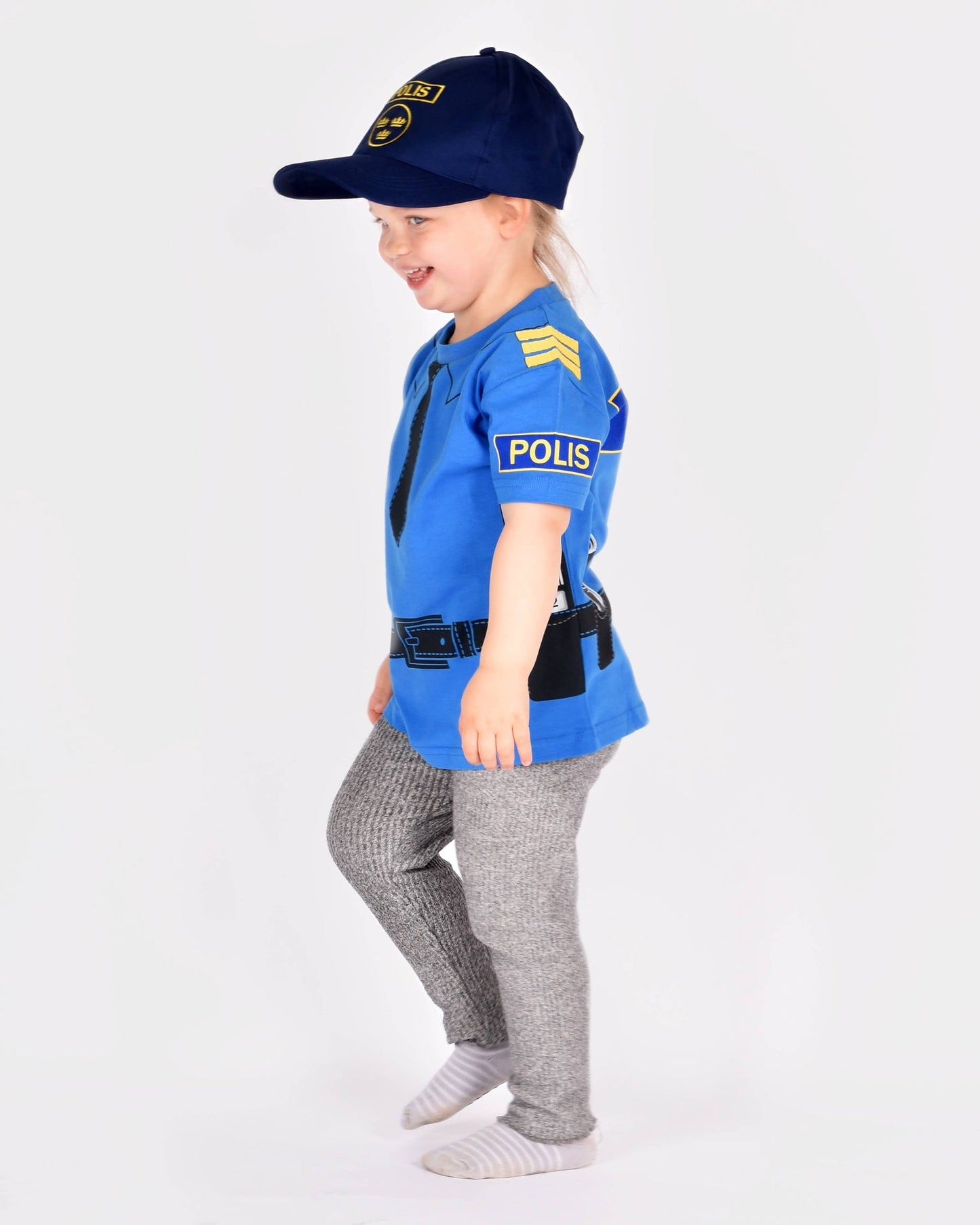 Organic cotton Police T-shirt 110-116 cm 4-6 years