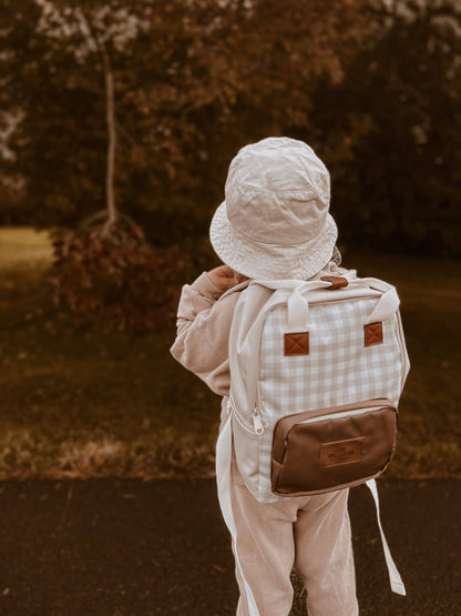 Kids' Backpack - Gingham