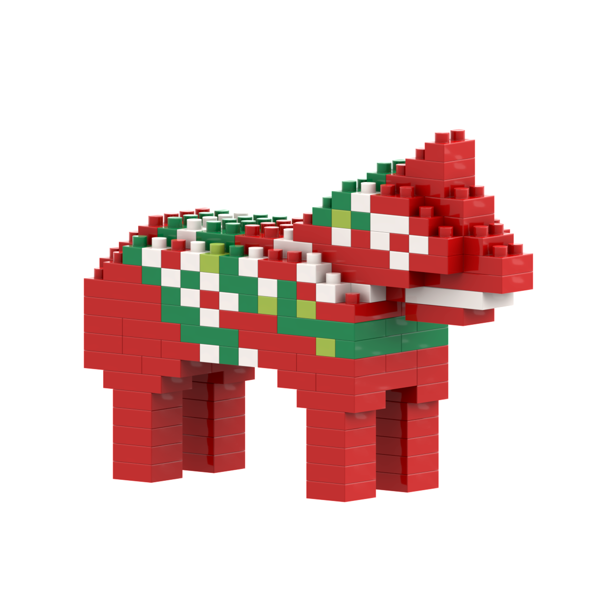BRIXIES Dalapferd „Dalahäst“