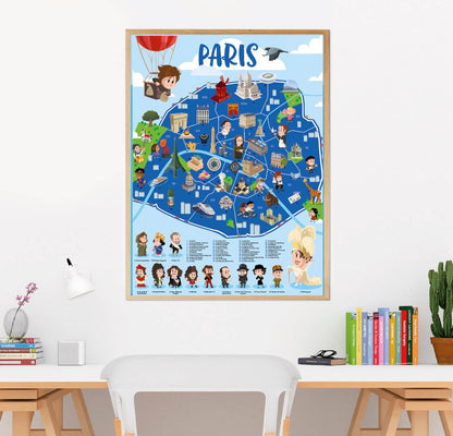 Poster poppik et quelle histoire - Paris