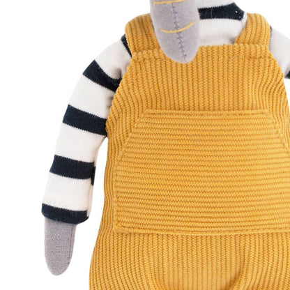 Plüschtier aus Baumwolle, Elefant Alicio – 29 cm – ab 0 Monaten