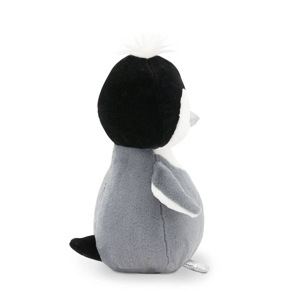 Fluffy, der graue Pinguin – Plüschtier – 22 cm – Geeignet ab 0 Monaten