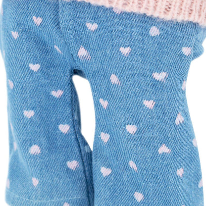 Poupée en peluche Lucky Kitty : Sweet Denim - 38 cm - 3+