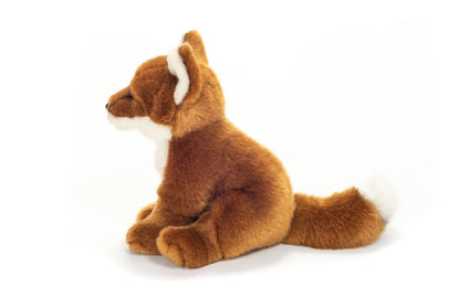 Peluche Renard Roux Assis - Teddy Hermann