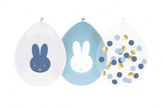 Miffy Bunny Partner-Luftballons – Blau