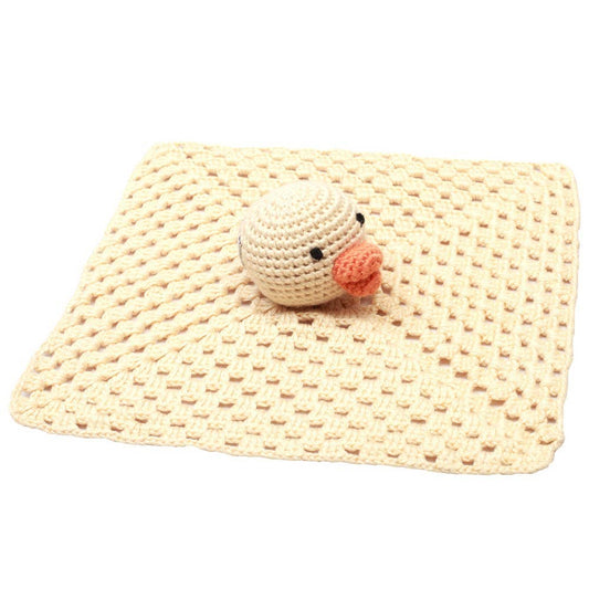 Ente Kuscheltier Beige