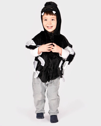 Deluxe Mini Spider Cape 86-110 cm 1-4 years