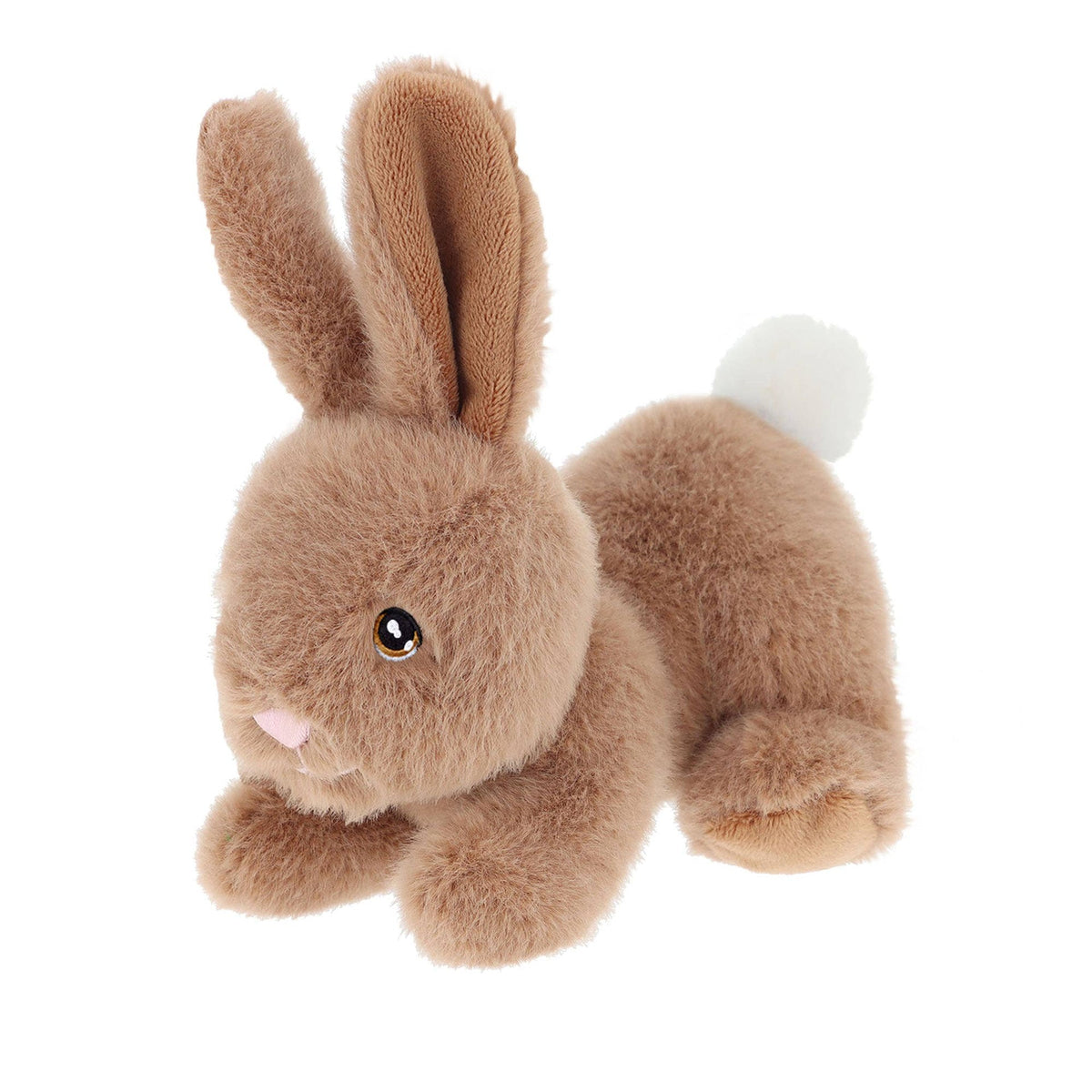 Peluche lapin Keeleco Bunny Pets 14 cm – Brun
