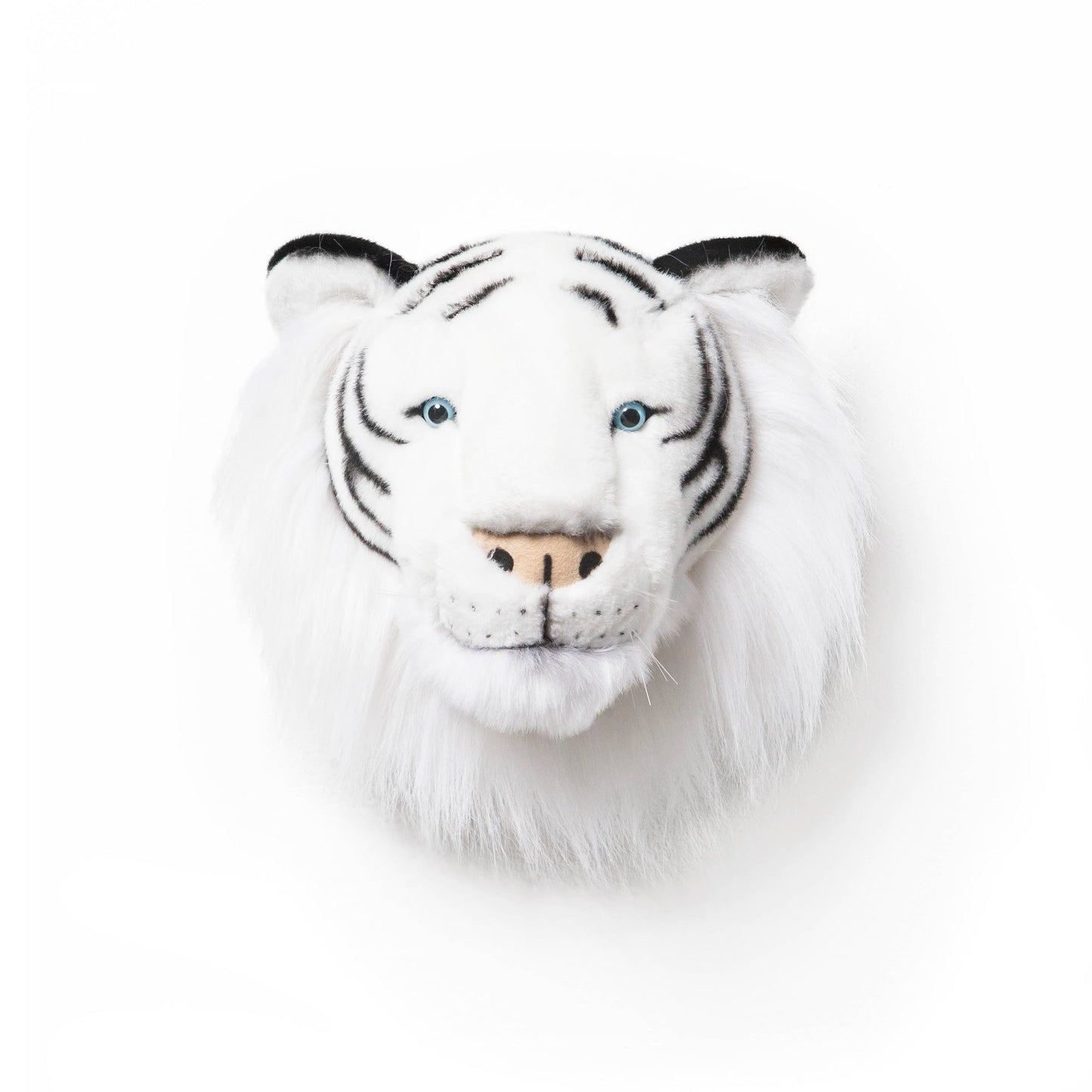 Wanddekoration Plüschtier Albert der weiße Tiger