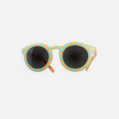Lunettes de Soleil Enfant - CAT 3 - Matchy Vichy Bleu