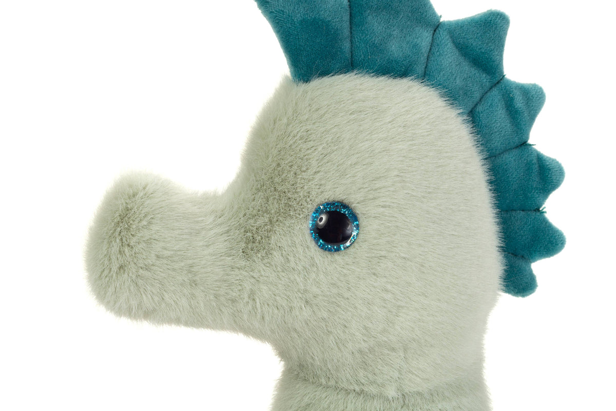 Peluche Hippocampe Melba Vert - Teddy Hermann