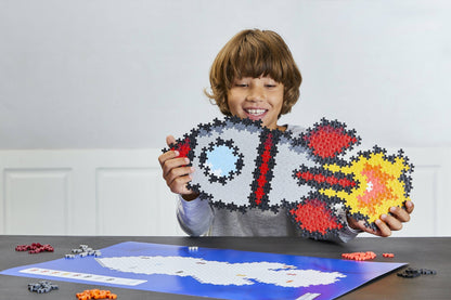 Rocket Puzzle by Numbers Construction Game