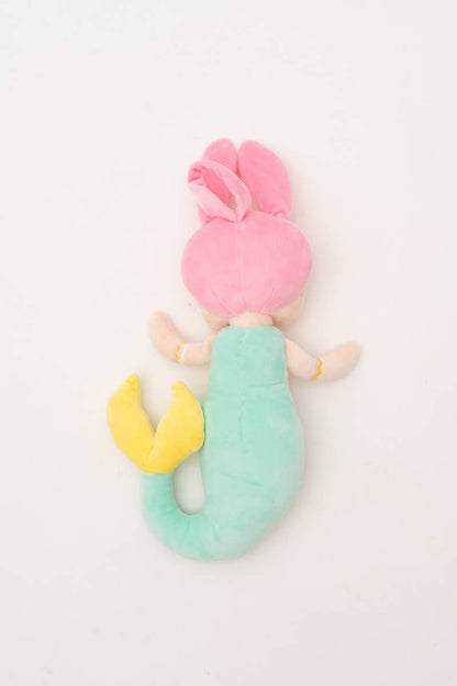 Lisa, die Meerjungfrau, Stoffpuppe – Türkis und Rosa