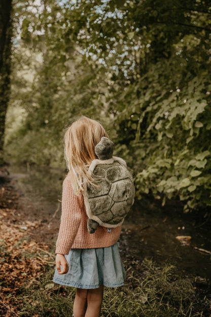 Turtle Plush Backpack for Kids