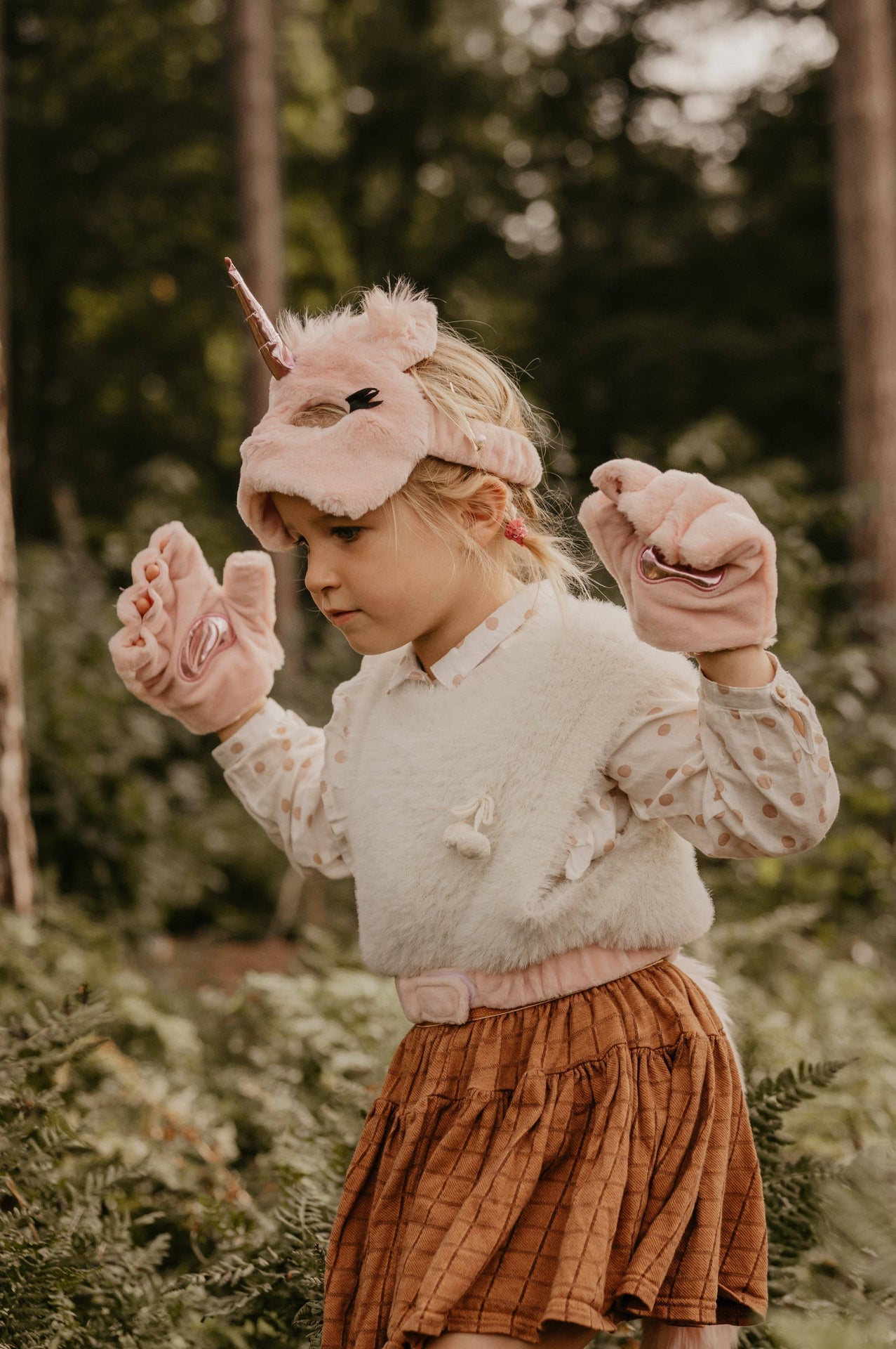 Kinderkostüm Einhorn Rosa