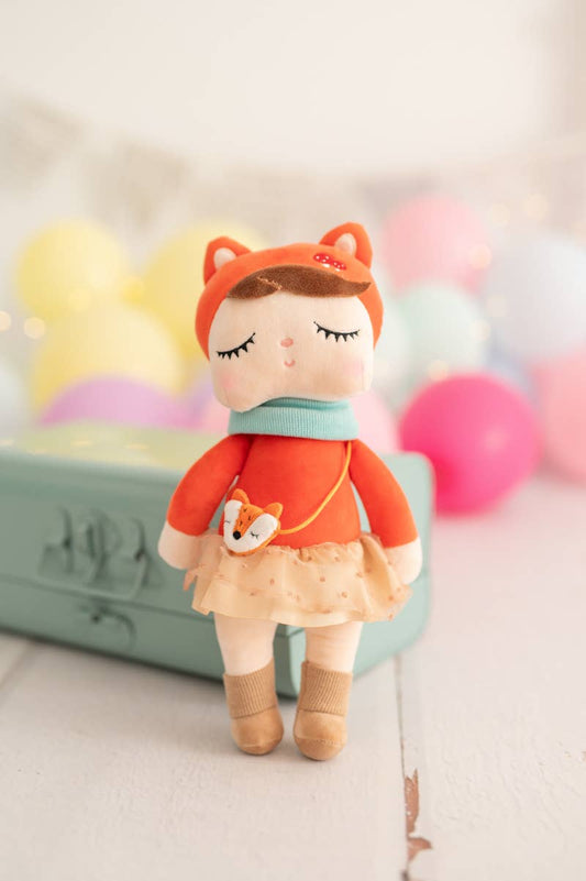 Poupée en Tissu Lili Deer en tissu doux pour enfant