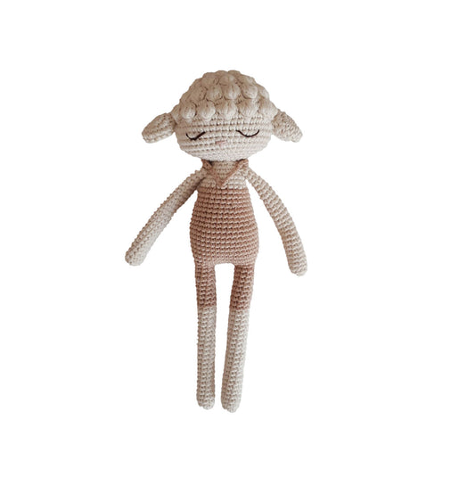 Doudou Agneau Beige Patti Oslo - OFCK.fr