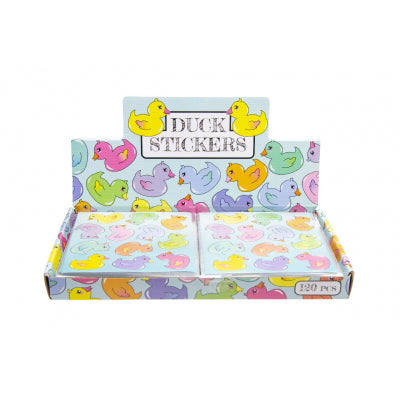 Farbige Entenaufkleber