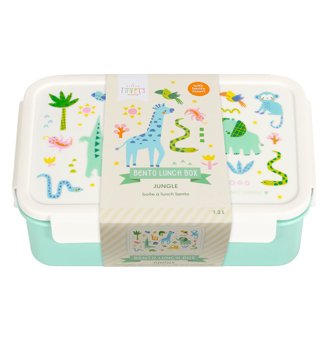 Boîte à déjeuner bento - Jungle – vue 6 – A Little Lovely Company