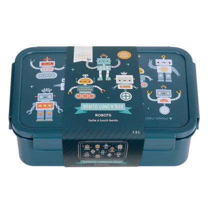 Boîte à déjeuner bento - Robots – vue 6 – A Little Lovely Company