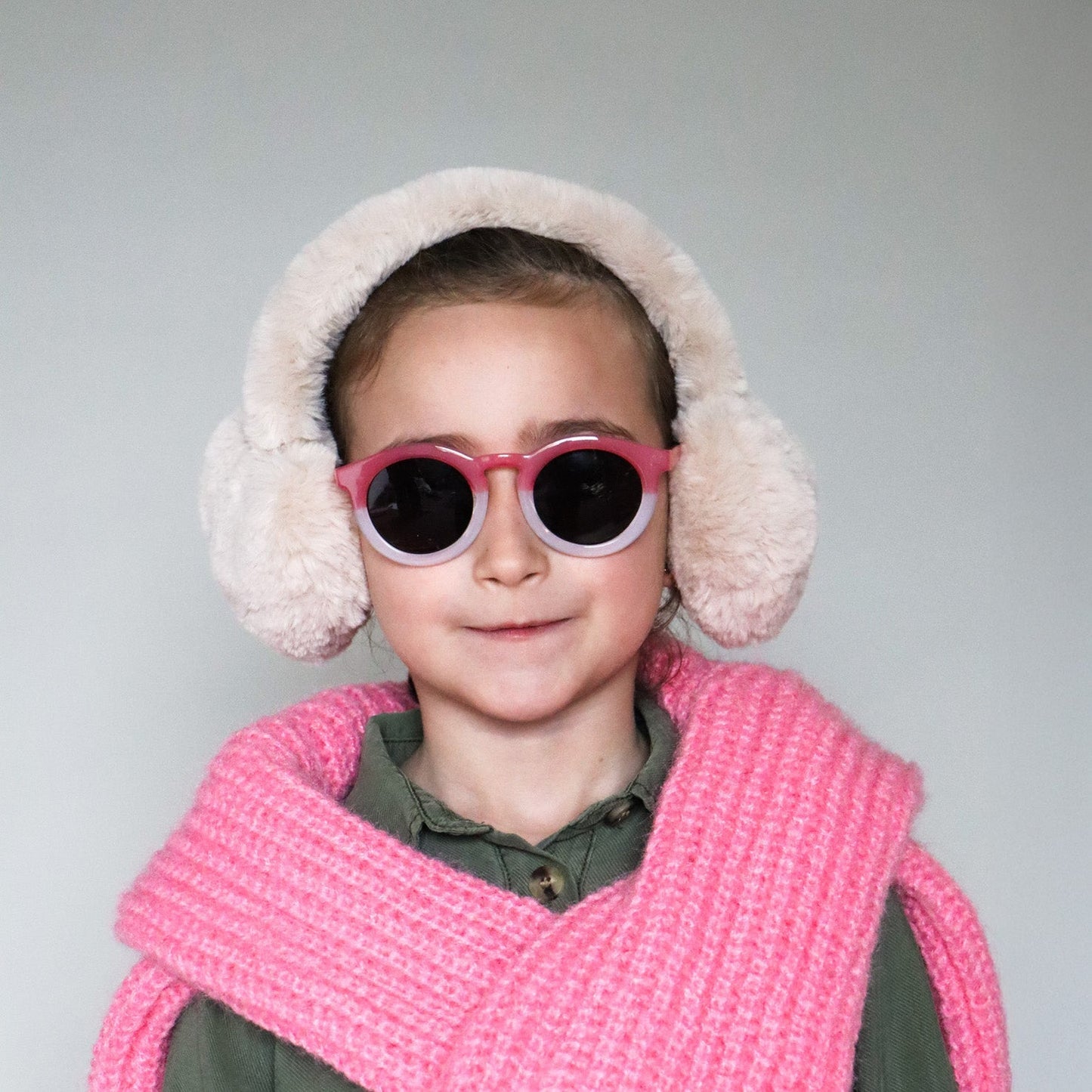 Lunettes de soleil Enfant Hop'Pop – Bicolore Transparent – CAT 3