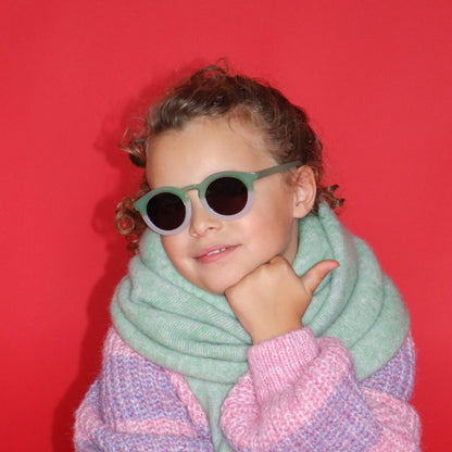 Lunettes de soleil Enfant Hop'Pop – Bicolore Transparent – CAT 3