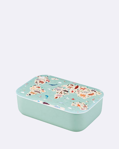Bioloco Plant Classic Lunchbox - Animal Map