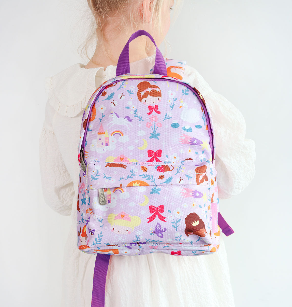 Petit sac à dos enfant - Princesses – vue 6 – A Little Lovely Company