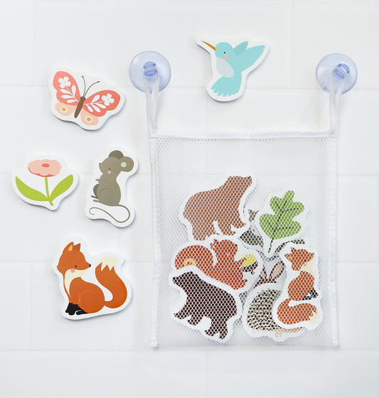 Jouets de bain en mousse - Amis de la forêt – vue 2 – A Little Lovely Company
