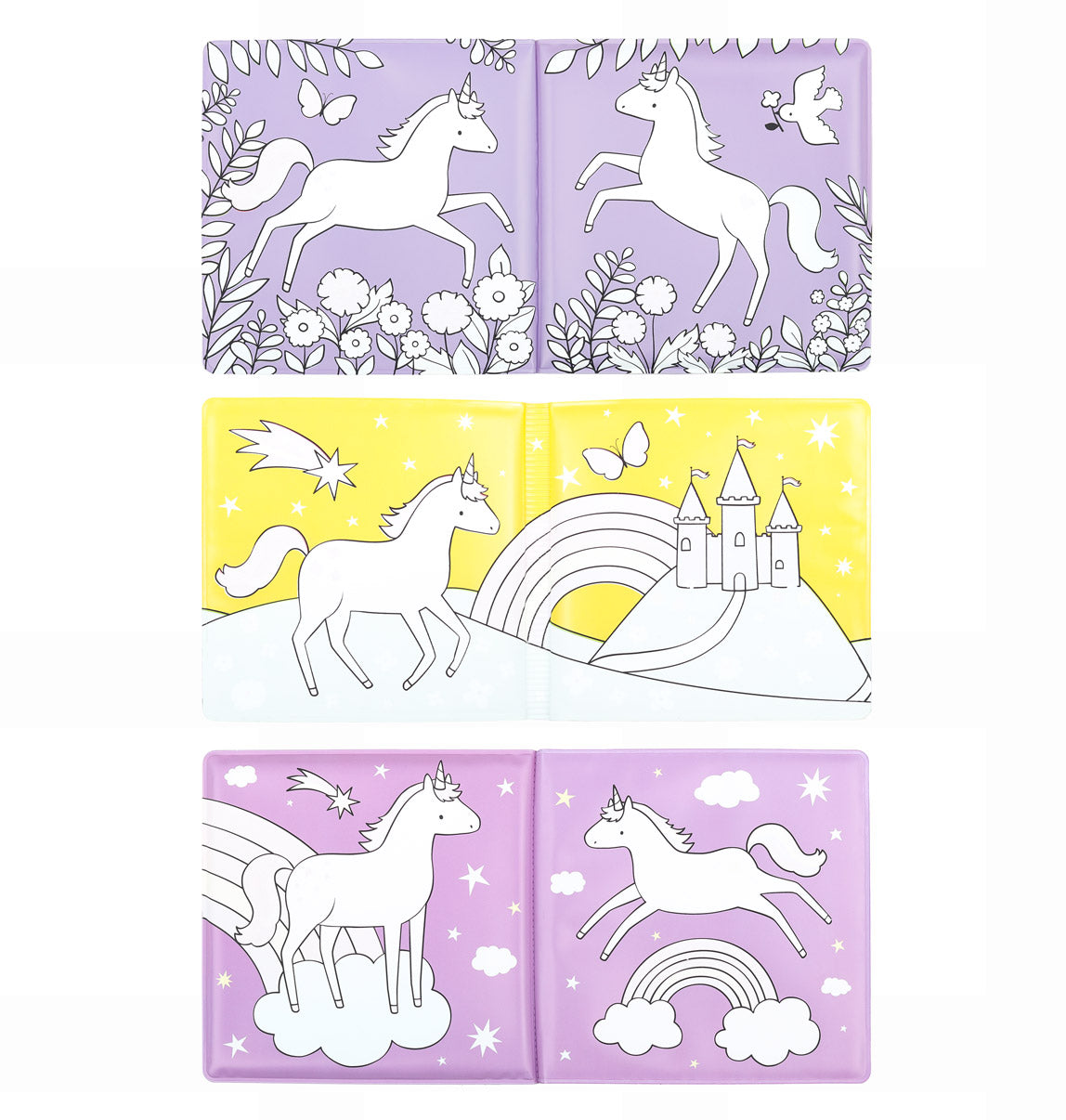 Livre de bain magique - Unicorn Dreams – vue 2 – A Little Lovely Company