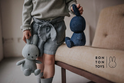 Miffy Light Denim Rabbit Plush