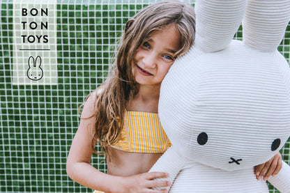Miffy Corduroy Bunny Plush Toy M