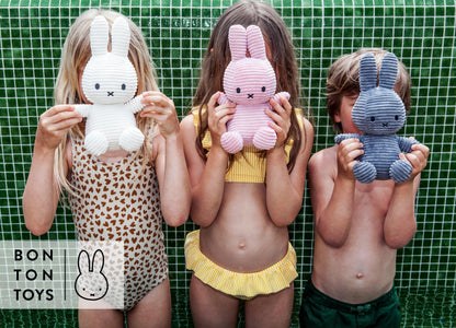 Miffy Corduroy Bunny Plush Toy M